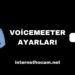 Voicemeeter Ayarları